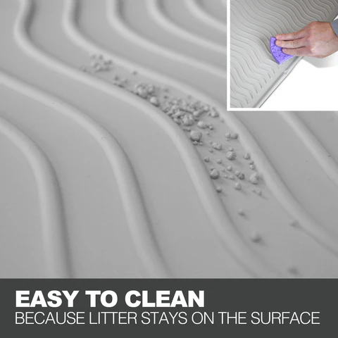 PetFusion ToughGrip Cat Litter Mat - PetFusion
