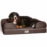 PetFusion Ultimate Pet Bed & Lounge Prem Edition in Solid Memory Foam - PetFusion