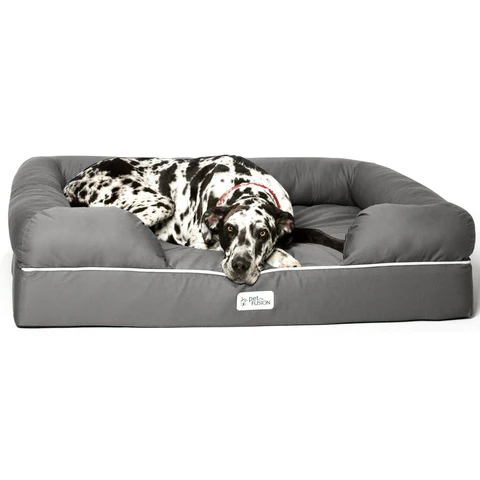 PetFusion Ultimate Pet Bed & Lounge Prem Edition in Solid Memory Foam - PetFusion