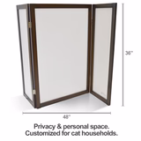 PetFusion ModestCat Litter Box Privacy Screen - PetFusion