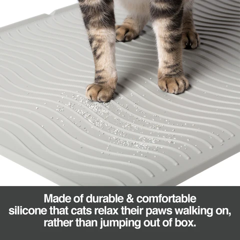 PetFusion ToughGrip Cat Litter Mat - PetFusion