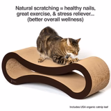 PetFusion Ultimate Cat Scratcher Lounge - PetFusion