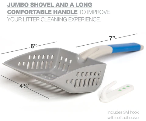 PetFusion QuickScoop Cat Litter Scoop - PetFusion