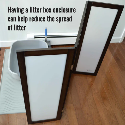 PetFusion ModestCat Litter Box Privacy Screen - PetFusion