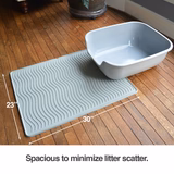 PetFusion ToughGrip Cat Litter Mat - PetFusion