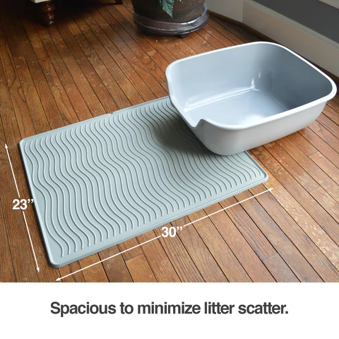 PetFusion ToughGrip Cat Litter Mat - PetFusion