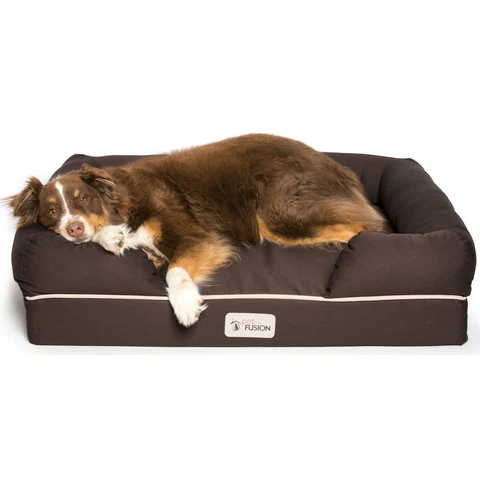 PetFusion Ultimate Pet Bed & Lounge Prem Edition in Solid Memory Foam - PetFusion