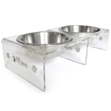 PetFusion Raised SinglePod Magnetic Pet Feeder [ATTACHABLE/ DETACHABLE] - PetFusion