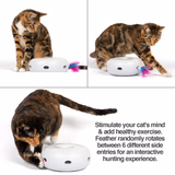 PetFusion AMBUSH INTERACTIVE Electronic Cat Toy - PetFusion