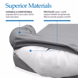 PetFusion Ultimate Pet Bed & Lounge Prem Edition in Solid Memory Foam - PetFusion