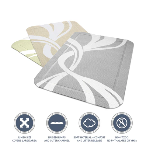 PetFusion SmartGrip Cat Litter Mat - PetFusion