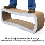 PetFusion Jumbo Cat Scratcher Lounge - PetFusion
