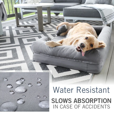 PetFusion Ultimate Pet Bed & Lounge Prem Edition in Solid Memory Foam