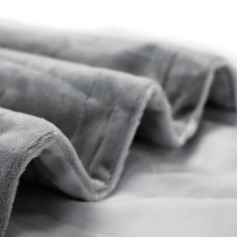 PetFusion Premium Pet Blanket. Reversible Gray Micro Plush - PetFusion