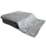 PetFusion Premium Pet Blanket. Reversible Gray Micro Plush - PetFusion