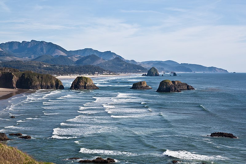 Cannon Beach is a dog friendly beach